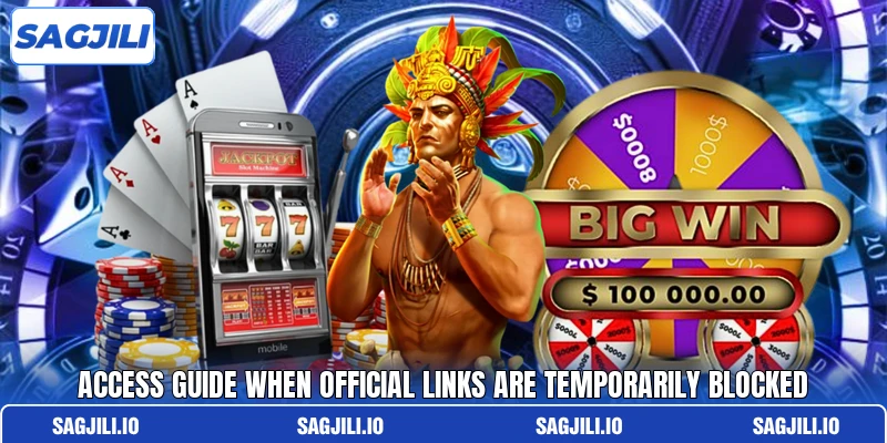 Access guide when official links are temporarily blocked