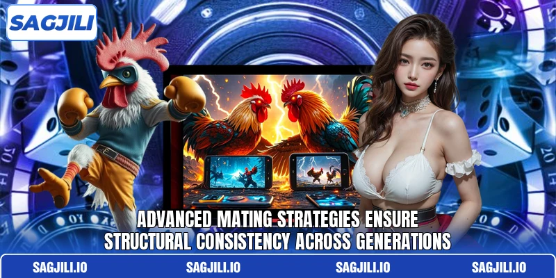 Advanced mating strategies ensure structural consistency across generations Advanced mating strategies ensure structural consistency across generations