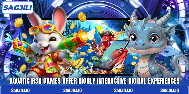 Aquatic fish games offer highly interactive digital experiences Aquatic fish games offer highly interactive digital experiences