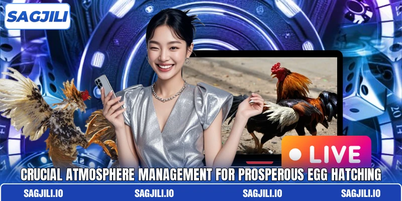 Crucial atmosphere management for prosperous egg hatching Crucial atmosphere management for prosperous egg hatching