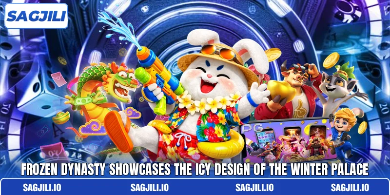 Frozen Dynasty showcases the icy design of the winter palace Frozen Dynasty showcases the icy design of the winter palace