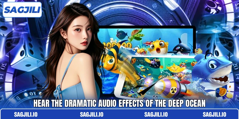 Hear the dramatic audio effects of the deep ocean Hear the dramatic audio effects of the deep ocean