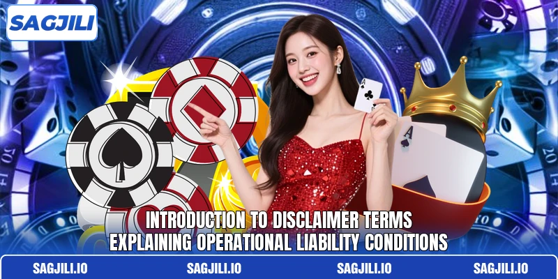Introduction to disclaimer terms explaining operational liability conditions Introduction to disclaimer terms explaining operational liability conditions