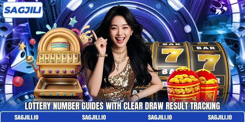 Lottery number guides with clear draw result tracking