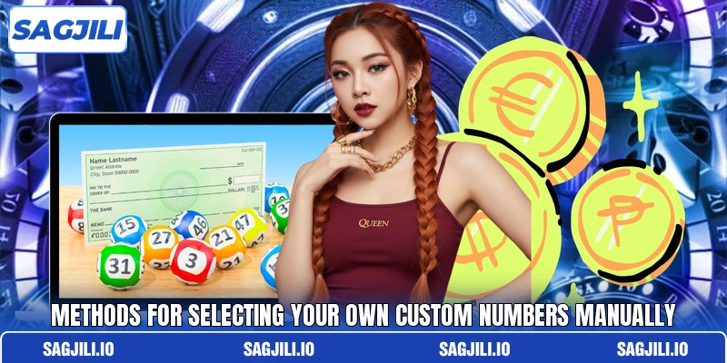 Methods for selecting your own custom numbers manually Methods for selecting your own custom numbers manually