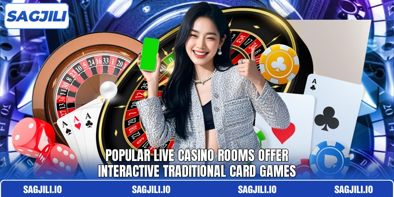 Popular live casino rooms offer interactive traditional card games Popular live casino rooms offer interactive traditional card games