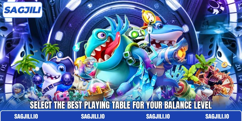 Select the best playing table for your balance level Select the best playing table for your balance level