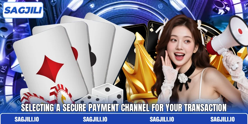 Selecting a secure payment channel for your transaction Selecting a secure payment channel for your transaction