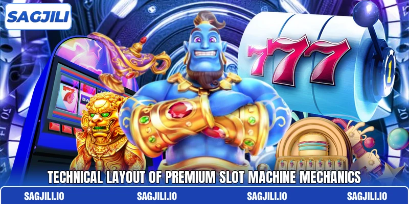 Technical layout of premium slot machine mechanics Technical layout of premium slot machine mechanics