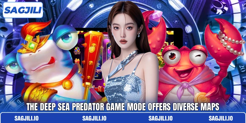The Deep Sea Predator game mode offers diverse maps The Deep Sea Predator game mode offers diverse maps