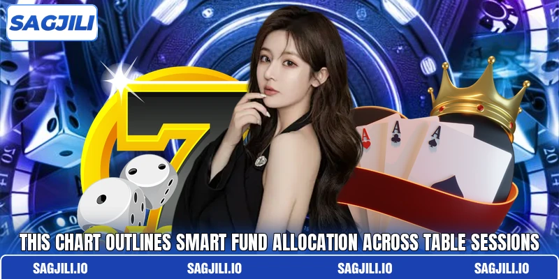 This chart outlines smart fund allocation across table sessions This chart outlines smart fund allocation across table sessions