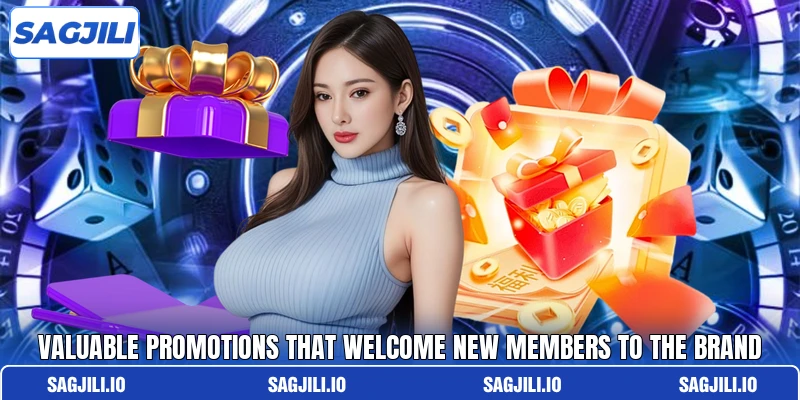 Valuable promotions that welcome new members to the brand Valuable promotions that welcome new members to the brand